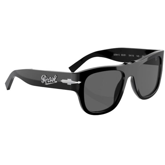 new D&G x Persol Black Frame Sunglasses Unisex Never Worn - Picture 1 of 9